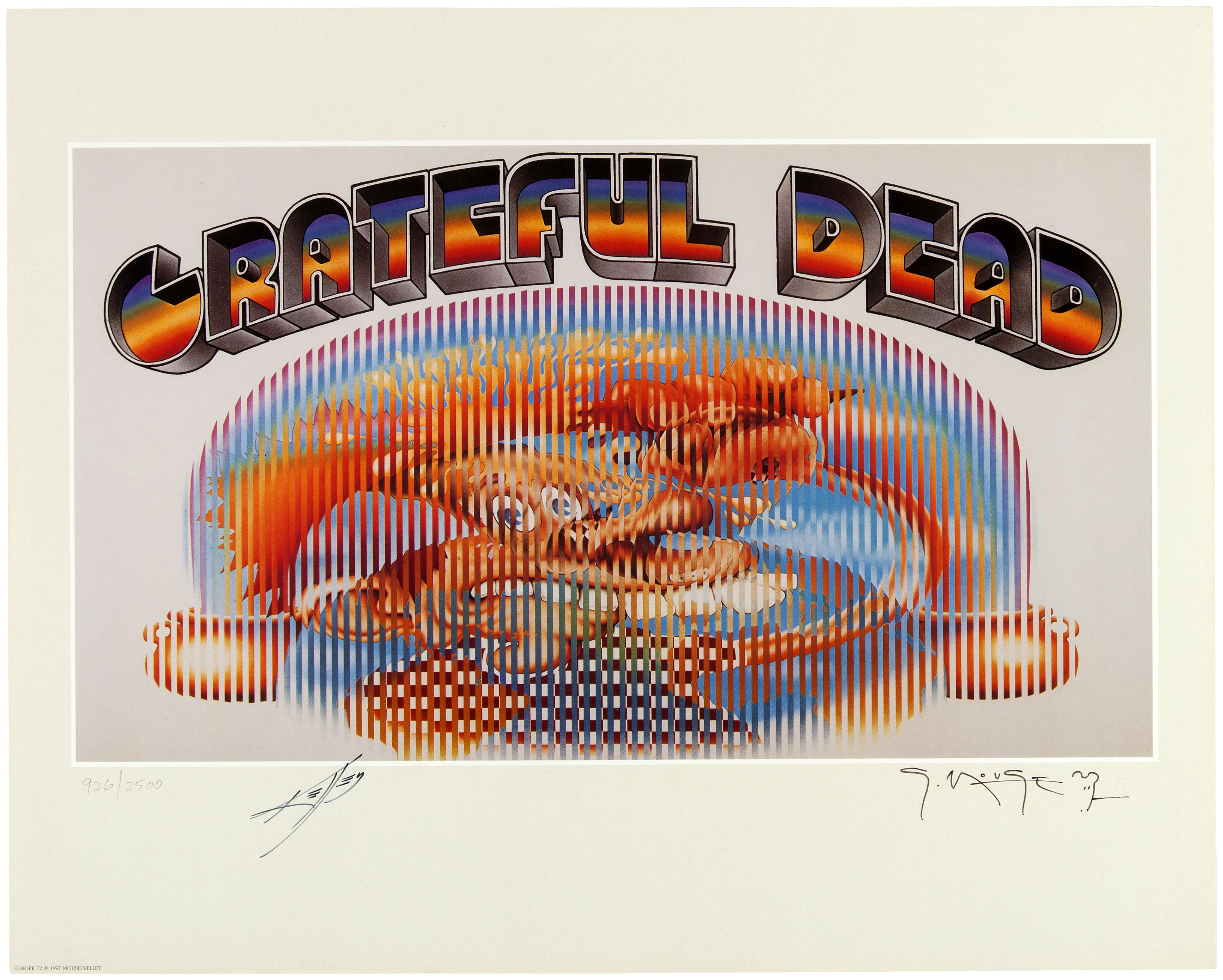 Grateful Dead (Ice Cream Kid / Rainbow Foot) 97 Mouse Studios
